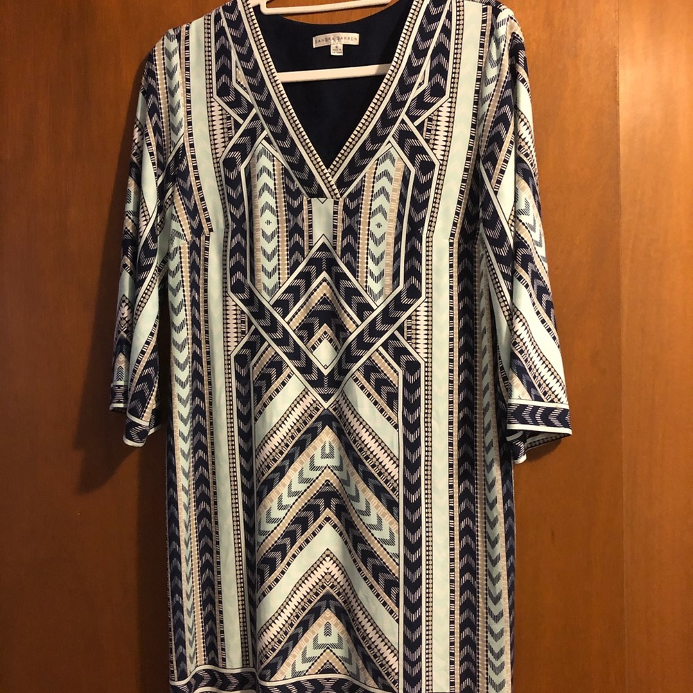 Sandra Darren Aztec dress 6 Nordstrom